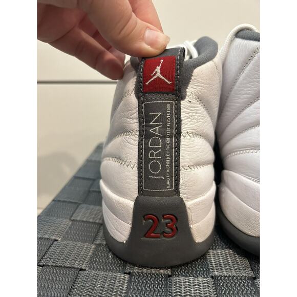 Nike Air Jordan 12 XII 2003 Style Retro White Dark Grey 130690-160 Men’s 11 RARE - Picture 5 of 16